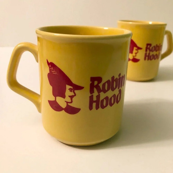 Vintage Lot of 4 Robin Hood Mugs Cups Made in England - Picture 9 of 14